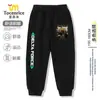 Delta Game Action Weilong Logo Periférico Calça Comprida de Menino Primavera e Outono Calça de Moletom Infantil Calça Esportiva Casual