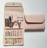 Conjunto de Manicure, Conjunto de Cortadores de Unha, Conjunto de Pinças para Unha, Bolsa Dobrável Estilo Maleta - Pacote Familiar