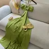 Etiqueta transfronteriza Amazon AliExpress sitio independiente 1688 festivo con abertura en el cuello halter vestido largo sin accesorios
