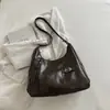 Mochila Tote de Gran Capacidad Estilo Coreano Retro para Mujer Diseño Sencillo de Nicho Bolso de Mano Cotidiano Sencillo Bolso de Hombro