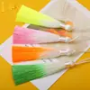 Borla de Flecos Degradada de 8CM Hecha a Mano para Colgante de Ropa DIY Accesorios de Joyería Marcador de Libros Bolsita Ventilador de Borla Colgante Venta al por Mayor