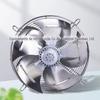 Ventilador de fluxo axial com rotor externo em aço inoxidável grade de proteção do ventilador motor do secador de armazenamento a frio ventoinha de refrigeração