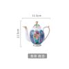 Juego de vajilla de cerámica con cuenco y plato de porcelana de alta gama, directo de fábrica, caja de regalo con logotipo, venta al por mayor