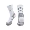 Calcetines Profesionales de Baloncesto Transfronterizos para Hombre Primavera y Verano de Caña Media y Alta con Base de Toalla Engrosada Calcetines Deportivos Antideslizantes para Competición y Entrenamiento
