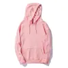 Sudadera con Capucha Nueva de Otoño e Invierno para Hombres y Mujeres, Color Sólido, Venta al por Mayor, Suéter de Manga Larga para Hombre con Bolsillos, Ajuste Holgado Casual