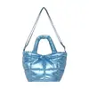 2025 Nueva Bolsa Nube de Gran Capacidad Bolso de Mujer Bolso de Plumón Plegado Simple Tendencia Casual al por Mayor Bolsa Acolchada para Mujer