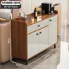Aparador de lujo, vitrina de té, mueble de almacenamiento, liquidación de hogar, mueble bar para sala de estar estilo italiano, mueble de cocina, mueble de almacenamiento