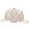 2024 Nuevo Bolso de Concha Personalidad Natural Multicolor Bolso de Noche Bolso de Mano Cadena Transfronteriza Bolso de Hombro Cruzado para Mujer
