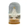 Adornos de Árbol de Navidad de Cristal Regalo de Navidad Regalo de Cumpleaños para Amigos Hombres y Mujeres Decoración de Sala de Estar en Casa Árbol de Paz Verde