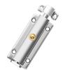 Pestillo automático de resorte de acero inoxidable para puerta de inodoro, hebilla de puerta de madera, cerradura antirrobo para puerta, pestillo de cubierta para el hogar