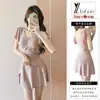 Maiô Peça Única Estilo Fada para Mulheres, Novo Estilo Coreano Sexy para Meninas Jovens, Roupa de Banho Estilo Saia Conservadora para Férias em Fontes Termais, Emagrecimento