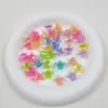 Mini grampo de cabelo pequeno infantil acessórios de cabelo de plástico com glitter presilha de cabelo fofa de gelatina para cabelo de bebê trançado grampo de cabelo quebrado presilha de cabelo
