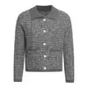 Nuevo Estilo Otoño e Invierno 2026 de la Marca L, Diseño de Punto de un Solo Botón Inspirado en Chanel, Cárdigan de Punto Versátil Elegante y Ceñido