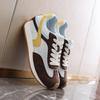 Zapatos de Aumento de Altura con Cuña Oculta de Nuevo Estilo Primavera/Verano 2025 Zapatillas de Entrenamiento Alemanas de Malla Única Cordones Retro Deportivas Casuales Versátiles con Bloqueo de Color