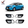 Adecuado para Nissan 21 Note E13 modificado especial manija de tazón de puerta interior marco decorativo pegatinas decorativas de tazón de puerta interior