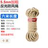 Corda à Prova de Vento para Barraca de Camping Espessada 6mm 3,4m 6m Lona para Barraca de Camping ao Ar Livre com Fivela Ajustável Corda Refletiva