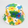 30 Colores en Stock Primavera y Verano Sombrero de Sol de Flor para Niños al por Mayor Elegante Sombrero de Pescador Casual para el Sol para Niños y Niñas