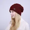 Gorro de Punto con Forro Polar Plisado Estilo Nuevo Europeo y Americano para Hombres y Mujeres, Gorro Holgado de Lana Tejida con Patrón Ondulado para Otoño e Invierno, Protector de Orejas, Antifrío