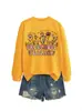 Enséñales ámales Amazon eBay sitio independiente sudaderas de moda y elegantes para mujer de otoño e invierno para comercio exterior