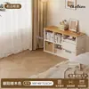 Mesa de canto em madeira maciça para uso doméstico, escrivaninha de estudo e escrita com estante, mesa integrada, penteadeira de quarto, mesa de computador em L ao lado da cama