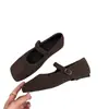 Primer Encuentro Temporada Planos Estilo Coreano Mary Jane Zapatos de una Sola Hebilla Zapatos de Mujer 2026 Nuevo Otoño/Invierno Negro Suave Versátil