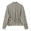 Camisa Feminina Listrada Casual Solta Estilosa Nova Primavera 2026 Aliexpress Transfronteiriço 2088111