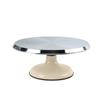 Plato giratorio para pasteles plato giratorio para hornear mesa giratoria para decoración de pasteles 10 pulgadas plato giratorio de aleación de aluminio plato giratorio de plástico para decoración