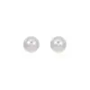 Pendientes de botón de perlas con forma de corazón de amor de estilo coreano, pendientes de botón de temperamento de moda retro, pendientes de perlas de moda 2024