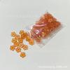 Pétalas de Vidro Checo e Flor de Cerejeira Furo Central Flor de Cinco Pétalas DIY Acessórios de Joalheria Base Reta Adesivos para Nail Art Material para Grampo de Cabelo