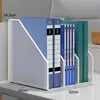 Estante de archivos de escritorio, estante de almacenamiento para estación de trabajo de oficina, divisor de escritorio, organizador de libros, estante de almacenamiento de archivo de documentos