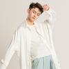 Ropa de Danza Moderna Camisa de Cuerpo para Hombre Adulto Práctica Verano Ropa de Baile Diaria China Clásica Top Holgado