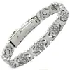 Pulsera magnética popular transfronteriza europea y americana, moderna y de lujo ligero, aleación con forma de trébol con diamantes, pulsera magnética de una fila para mujer