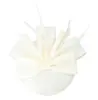 Fascinator para Mujeres Europeas y Americanas Tocado Sombrero Superior Accesorios para el Cabello con Plumas Fiesta de Prom Cocktail Novia Tocados de Boda
