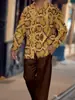 Conjunto de Camisa de Manga Larga y Pantalones de Moda Y2 para Primavera y Otoño con Estampado 3D Estilo Británico Deportivo Casual Temu