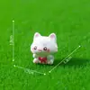 Figuritas de gatos en miniatura, adorables, para crear encantadores microlandsajes, perfectas para jardinería, paisajismo, decoraciones DIY y como pequeñas piezas decorativas