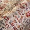 Alfombra de cachemira plegable lavable retro europea y americana transfronteriza soporte para envío de mercancías espontáneo estilo étnico dormitorio cama