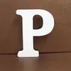 Adornos de madera blanca con letras y números ingleses decoración para el hogar bodas accesorios para fotografía suministro directo de fábrica en stock