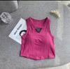 Camisola deportiva de verano para mujer, con almohadillas fijas en el pecho y bajo interior, Spice Girl, sin mangas y con ombligo expuesto