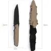 Bayoneta de goma Rambo cuchillo táctico utilería de escenario utilería de entrenamiento de goma no se abre