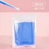 Bastoncillos de Algodón Nano Gran Capacidad Especiales para Maquillaje Sombra de Ojos Cejas Pestañas Postizas Delineador Cabezal Fino Bastoncillos de Algodón de Limpieza No Desechables