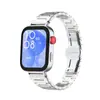 Adequado para Pulseira de Relógio Huawei Fit5, Pulseira de Aço Tanque de Três Elos Sólidos de Aço Inoxidável, Pulseira de Relógio Universal para Watch Fit3/4