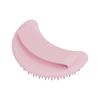 Escova de Banho de Silicone em Forma de Crescente de Grau Alimentício, Escova de Cerdas Macias para Esfoliação, Escova de Banho Corporal Esfoliante Antiderrapante para Banheiro