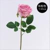 Rosa Lunar Europea Simulada Boda Día de San Valentín Flor Artificial Boda Sensación de Alta Gama Ramo de Flores Falsas de Rosa