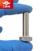Tornillo de acero inoxidable 316 A4-70 de hexágono exterior rosca completa GB5783