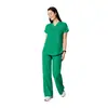 Batas quirúrgicas de comercio exterior personalizadas, ropa de trabajo lavable, insignias bordadas de tacto frío, uniformes quirúrgicos, uniformes de enfermería, personalización al por mayor
