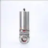 Acero Inoxidable 304 Conexión Rápida Válvula de Mariposa Neumática Interruptor Neumático de Acción Simple Sanitario Válvula de Bola Válvula de Mariposa Eléctrica Grado Lechero