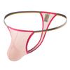 Tanga sexy para hombre, ropa interior transparente, elástica y tentadora, tanga sexy para hombre B640