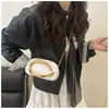 2025 Bolso de Mano Nuevo Decoración Metálica en la Muñeca Personalidad Transfronteriza Europea y Americana Bolso de Noche Bolso de Hombro Cruzado