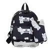Mochila Infantil Inverno Nova Estampa de Urso Cartoon Mochila Masculina e Feminina Bebê Leve Proteção da Coluna Jardim de Infância Bolsa Escolar