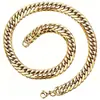 Colar Masculino de Aço Inoxidável 4/6/8/10/12/14mm Hip Hop Hiphop Fresado em Seis Lados Moderno Pulseira Masculina de Aço Titânio